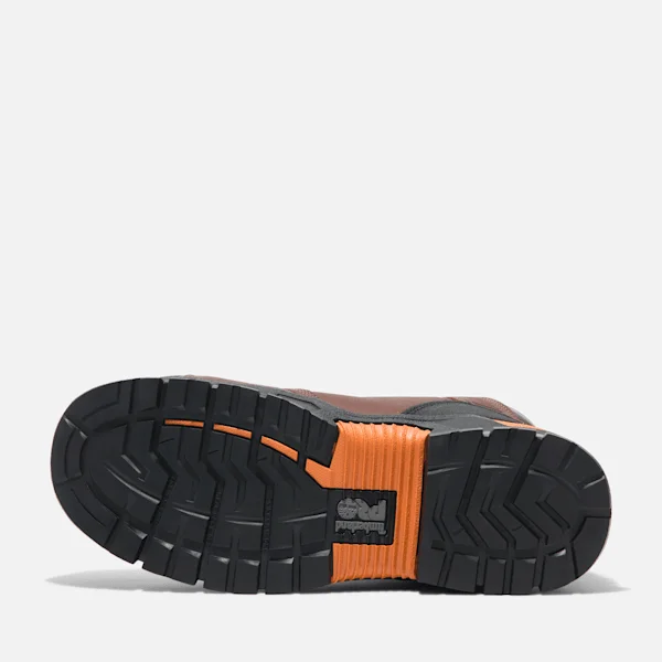 Botas de trabalho Endurance Ev Comp-Toe para homem – Castanho teca/laranja Botas de trabalho Endurance Ev Comp-Toe para homem – Castanho teca/laranja