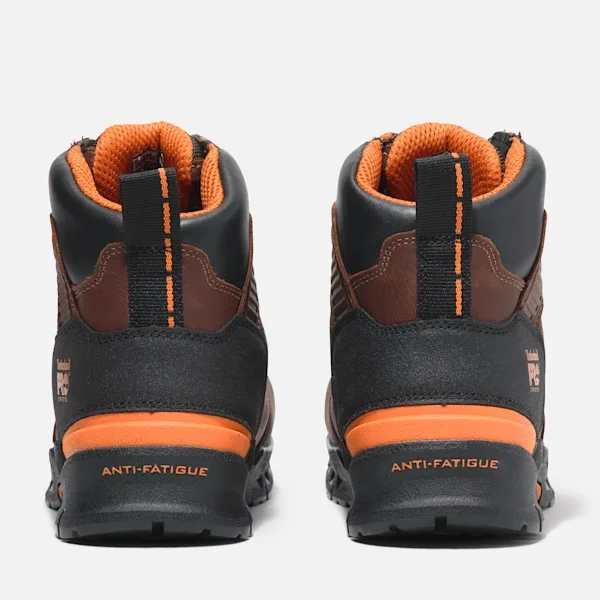 Botas de trabalho Endurance Ev Comp-Toe para homem – Castanho teca/laranja Botas de trabalho Endurance Ev Comp-Toe para homem – Castanho teca/laranja