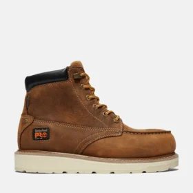 Botas de trabalho Gridworks de 6-Inch com biqueira de liga metálica para homem – Castanho dourado Botas de trabalho Gridworks de 6-Inch com biqueira de liga metálica para homem – Castanho dourado