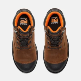 Botas de trabalho impermeáveis Boondock de 15 cm com biqueira de proteção para homem – Castanho Botas de trabalho impermeáveis Boondock de 15 cm com biqueira de proteção para homem – Castanho
