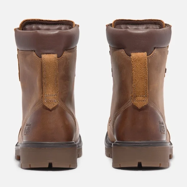 Botas de trabalho Whitman de 8 polegadas com biqueira composta para homem – Castanho Botas de trabalho Whitman de 8 polegadas com biqueira composta para homem – Castanho