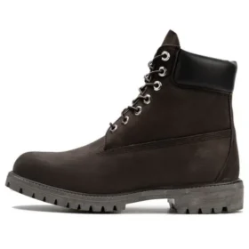 Botas Icon 6″” Premium de Corte Largo “Nubuck Castanho Escuro”