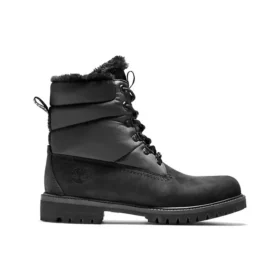 Botas impermeáveis Heritage 6-Inch Premium Puffer “Preto com Pele Preta” Botas impermeáveis Heritage 6-Inch Premium Puffer “Preto com Pele Preta”