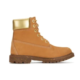 Botas impermeáveis Heritage de 15 cm “Nubuck Trigo com Dourado” Botas impermeáveis Heritage de 15 cm “Nubuck Trigo com Dourado”