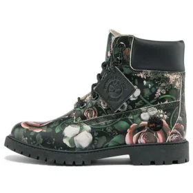 Botas impermeáveis Heritage de 6 polegadas “Nubuck floral preto” Botas impermeáveis Heritage de 6 polegadas “Nubuck floral preto”