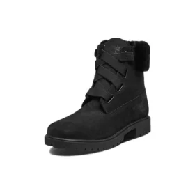 Botas impermeáveis Jayne de 15 cm “Nubuck preto com pele” Botas impermeáveis Jayne de 15 cm “Nubuck preto com pele”