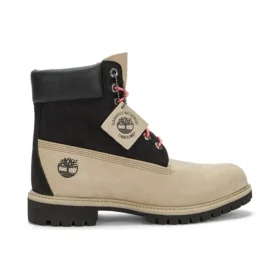Botas impermeáveis Premium de 15 cm “Couro regenerativo preto e castanho”