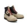 Botas impermeáveis Premium de 15 cm “Couro regenerativo preto e castanho”