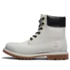 Botas impermeáveis premium de 15 cm «Nubuck cinzento claro»
