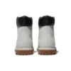 Botas impermeáveis premium de 15 cm «Nubuck cinzento claro»