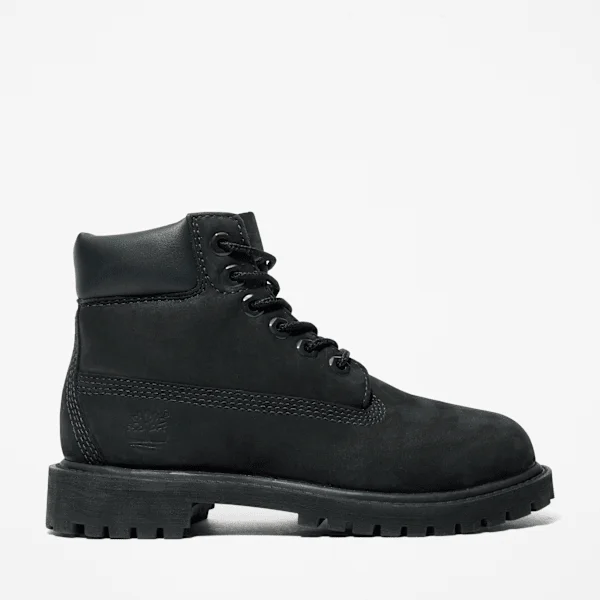 Botas Impermeáveis Premium de 15 cm para Jovens – Preto Botas Impermeáveis Premium de 15 cm para Jovens – Preto