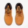 Botas impermeáveis Timberland® Classic de 15 cm para jovens – Trigo Botas impermeáveis Timberland® Classic de 15 cm para jovens – Trigo