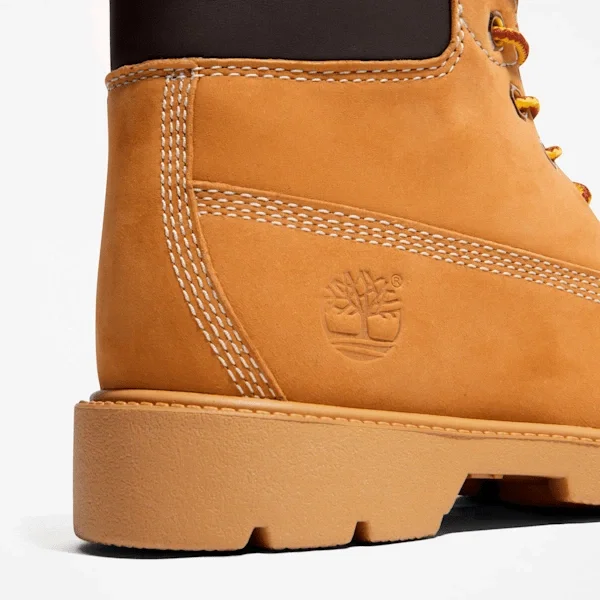 Botas impermeáveis Timberland® Classic de 15 cm para jovens – Trigo Botas impermeáveis Timberland® Classic de 15 cm para jovens – Trigo
