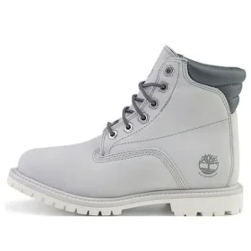Botas impermeáveis Waterville de 15 cm com corte largo “Cinza Claro”
