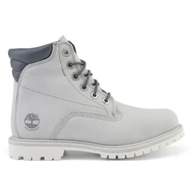 Botas impermeáveis Waterville de 15 cm com corte largo “Cinza Claro”