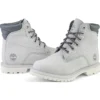 Botas impermeáveis Waterville de 15 cm com corte largo “Cinza Claro”