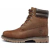 Botas impermeáveis Waterville de 15 cm com gola dupla “Nubuck Castanho”