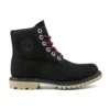 Botas Paninara sem gola, 15 cm de largura, impermeáveis “Nubuck Preto”