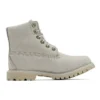 Botas Paninara sem gola de 15 cm impermeáveis “Nubuck cinzento claro”