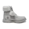Botas Premium de 15 cm em pele de carneiro “Beige”