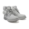Botas Premium de 15 cm em pele de carneiro “Beige”