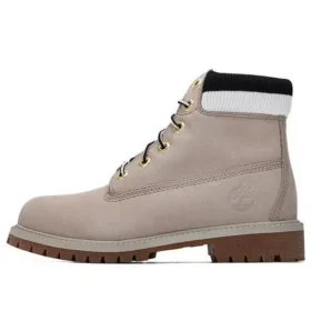 Botas Premium Heritage Cupsole de 15 cm “Nubuck Cinza Claro”