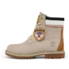 Botas Premium Heritage Cupsole de 15 cm “Nubuck Cinza Claro”