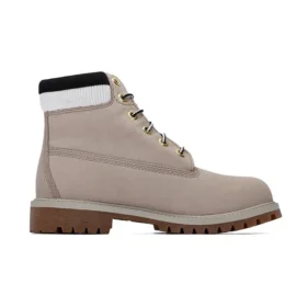 Botas Premium Heritage Cupsole de 15 cm “Nubuck Cinza Claro”