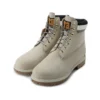 Botas Premium Heritage Cupsole de 15 cm “Nubuck Cinza Claro”