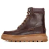 Botas Ray City Moc Toe Chukka “Couro Regenerativo Castanho”