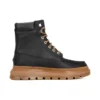 Botas Ray City Moc Toe Chukka “Couro Regenerativo Preto”