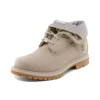 Botas Roll Top Basic “Bege com Cinza Claro”