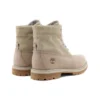 Botas Roll Top Basic “Bege com Cinza Claro”