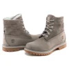 Botas Roll Top Básicas “Cinza Médio com Cinza Claro”