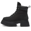 Botas Sky de 15 cm com atacadores “Nubuck Preto”