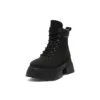 Botas Sky de 15 cm com atacadores “Nubuck Preto”