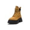 Botas Sky de 15 cm com atacadores “Nubuck Trigo”