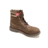 Botas Waterville Premium de 15 cm com gola dupla “Castanho escuro”