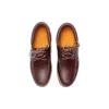 Calçado Classic Boat Authentics com 3-Eye Classic “Castanho”