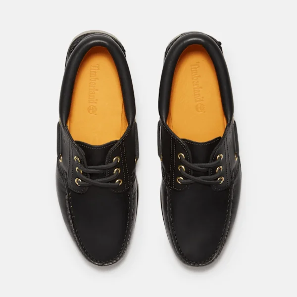 Calçado de barco Timberland® Authentic 3-Eye Lug para homem, cosido à mão Calçado de barco Timberland® Authentic 3-Eye Lug para homem, cosido à mão