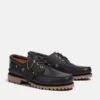 Calçado de barco Timberland® Authentic 3-Eye Lug para homem, cosido à mão Calçado de barco Timberland® Authentic 3-Eye Lug para homem, cosido à mão