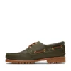 Calçado de barco Timberland x Aim Leon Dore com três ilhós e sola com relevo, cosido à mão “Grape Leaf”