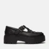 Calçado de plataforma com fivela Stone Street para mulher Calçado de plataforma com fivela Stone Street para mulher