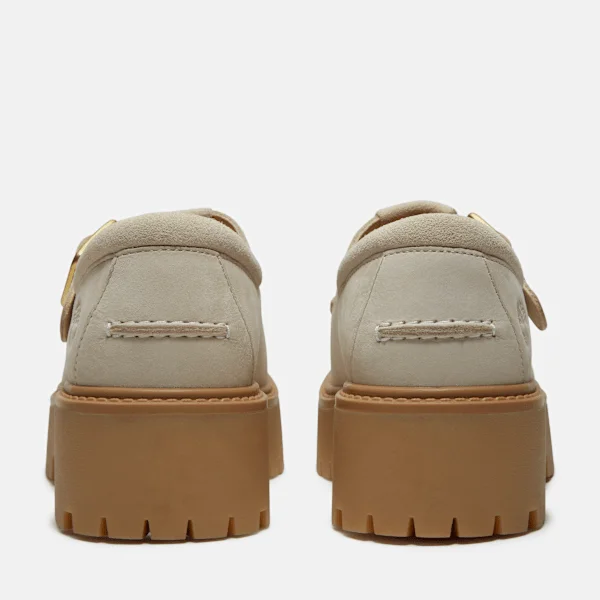 Calçado de plataforma com fivela Stone Street para mulher Calçado de plataforma com fivela Stone Street para mulher