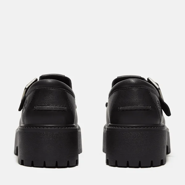 Calçado de plataforma com fivela Stone Street para mulher Calçado de plataforma com fivela Stone Street para mulher