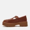 Calçado de plataforma com fivela Stone Street para mulher Calçado de plataforma com fivela Stone Street para mulher