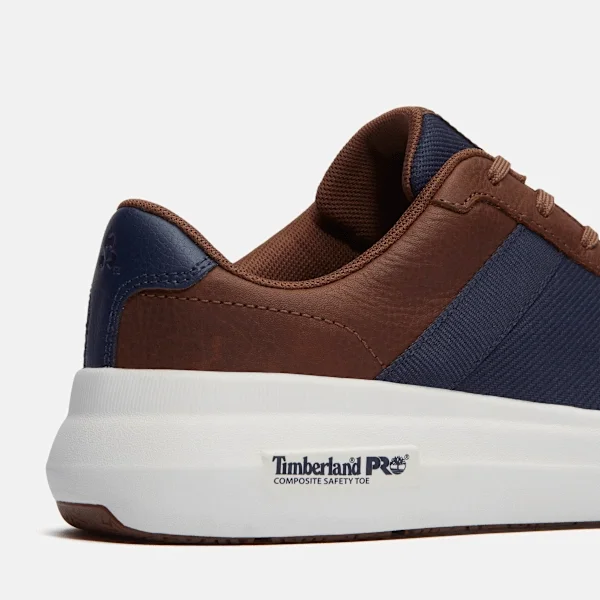 Calçado de trabalho masculino Timberland PRO Bridgeport com biqueira composta Calçado de trabalho masculino Timberland PRO Bridgeport com biqueira composta