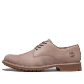 Calçado Oxford impermeável Stormbucks Plain Toe “Beige”