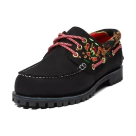 Calçados de bota com 3 furos x CLOT “Preto”