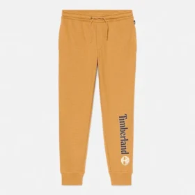 Calças de fato de treino com logótipo linear para homem – Trigo Botas